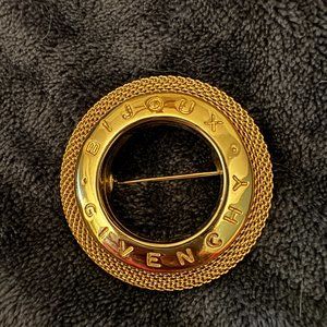 Vintage Givenchy Bijoux gold Brooch